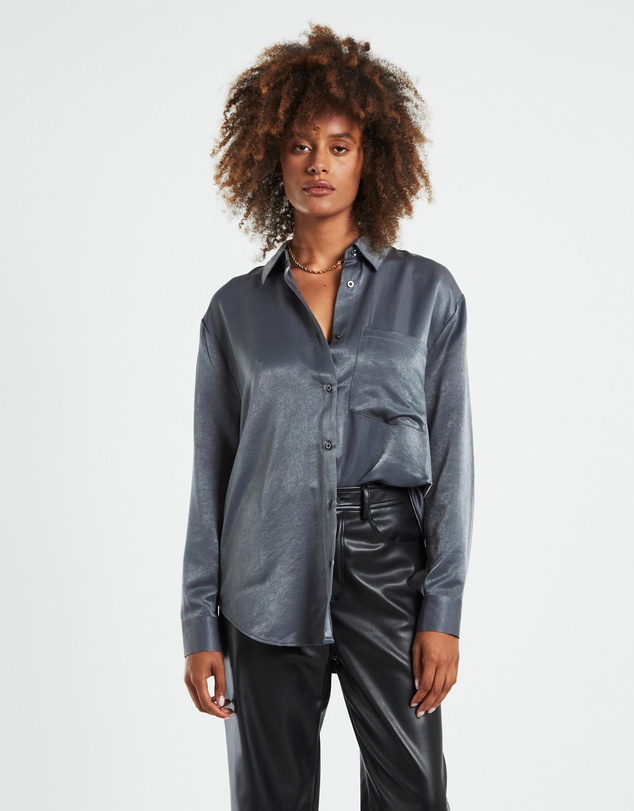 Alice In The Eve - Tina Silky Oversized Shirt
