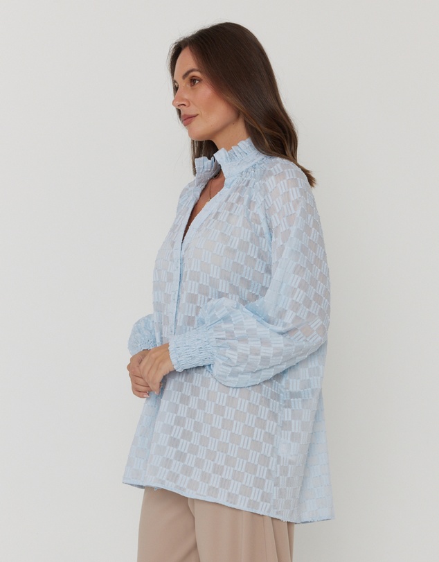 ALEXANDRA - Rean Blouse Light Blue