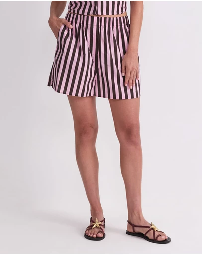 Sportscraft - Tara Stripe Cotton Short