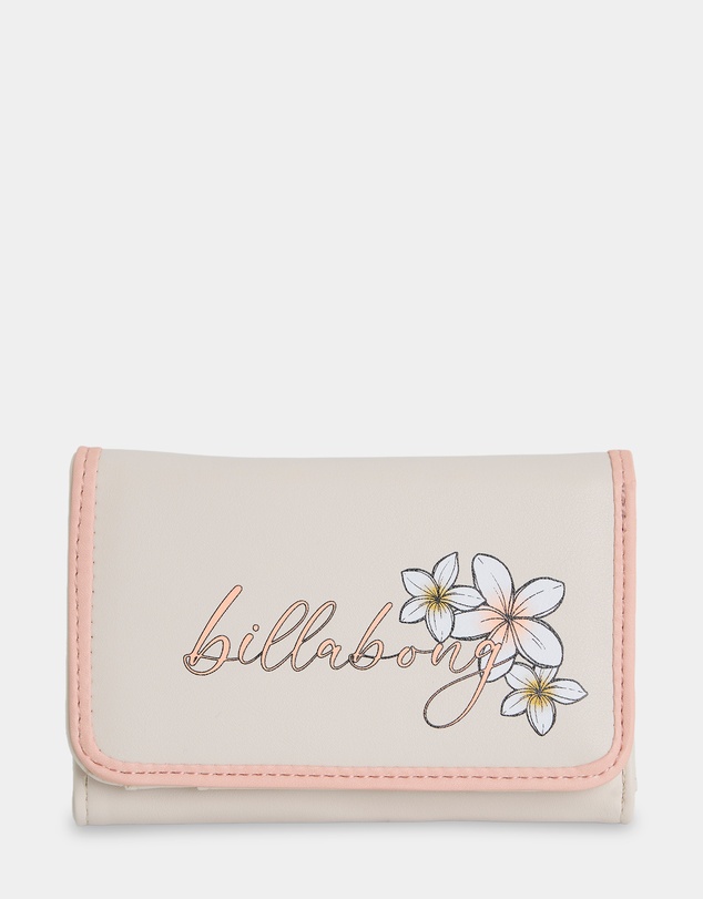 Billabong Kids - Girls Hibiscus Haze Tri Fold Wallet