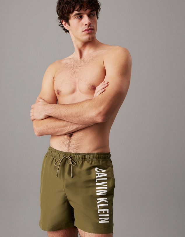 Calvin Klein - Intense Power Medium Drawstring Swim Shorts