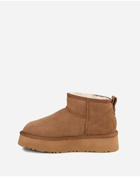 Ozwear Connection Uggs - Ugg Classic Platform Ultra Mini Boots (Water Resistant)
