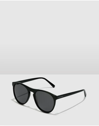 Hawkers Co - Polarized Black Dark Joker Sunglasses for Men and Women UV400