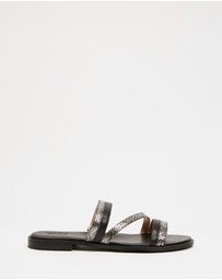 Naturalizer - Liley Slide - Black Multi
