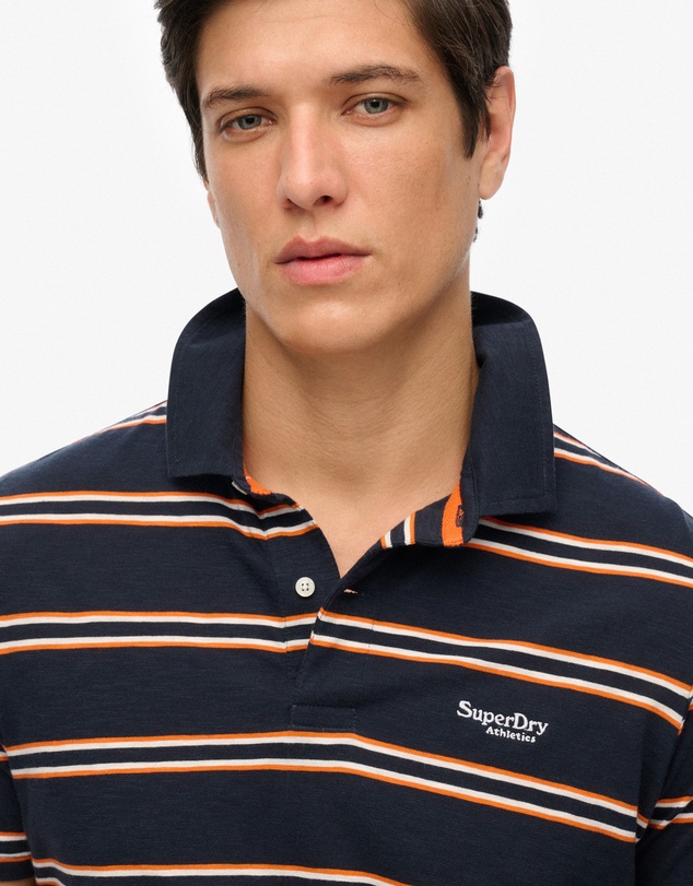 Superdry - Lightweight Stripe Jersey Polo Top