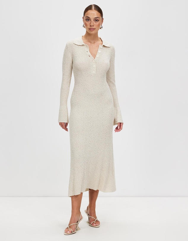 Third Form - Unbound Knit Shirt Dress
