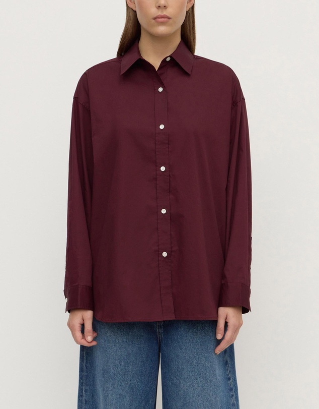 Assembly Label - Marigold Poplin Long Sleeve Shirt