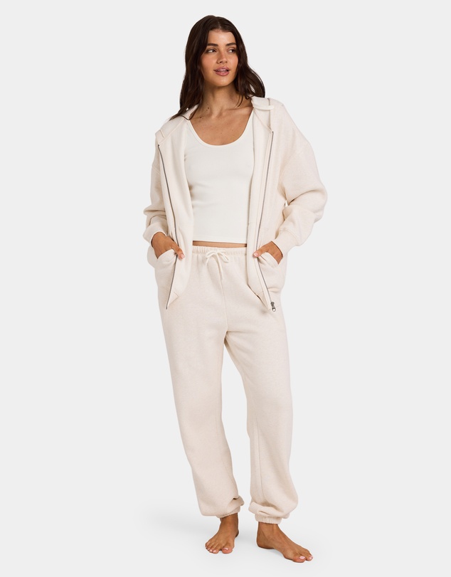 Billabong - Womens Wave Essentials Zip Pullover Hoodie