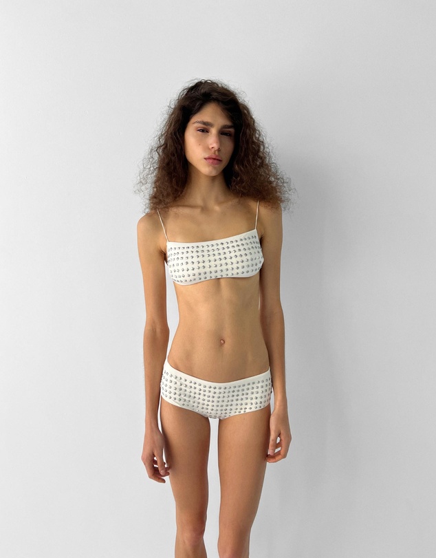 Ziah - Bandeau Studded Top