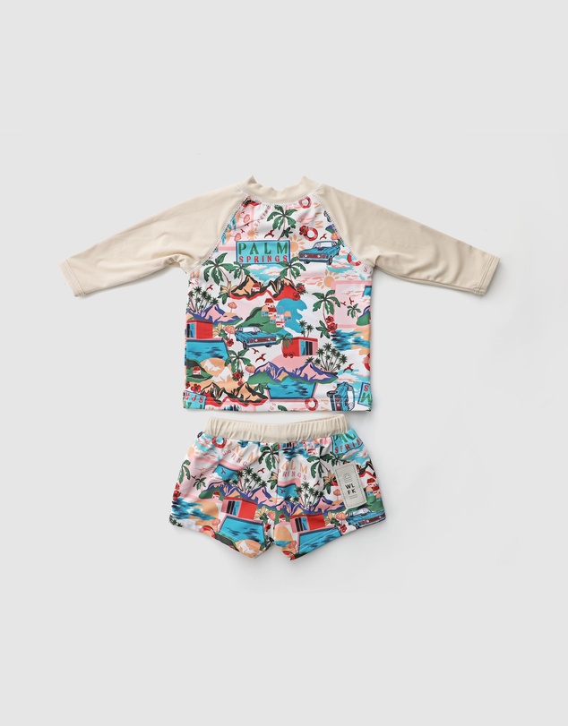 WITH LOVE FOR KIDS - Swim Long Sleeve Rashie Set - Babies - Kids