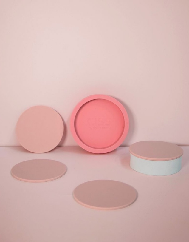 porter green - ciss | unbreakable silicone coasters