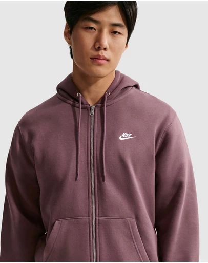 Nike - Club Full-Zip Fleece Hoodie