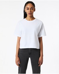American Apparel - Women's Fine Jersey Boxy T-Shirt