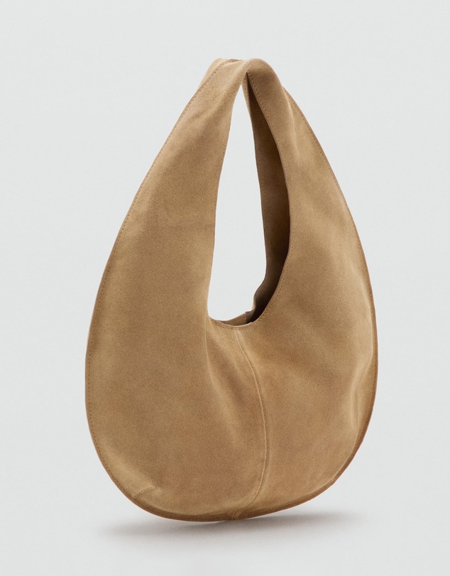 M.N.G - Small Split Leather Bag