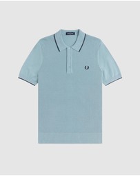 Fred Perry - Pique Stitch Knitted Shirt
