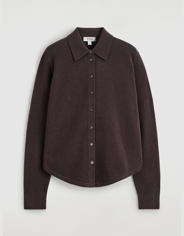 COS - Knitted Merino Wool Shirt