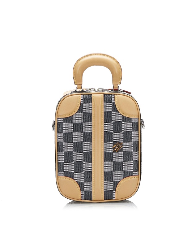 Pre-Loved by Azura Reborn - Pre-Loved Louis Vuitton Mini Keepall Damier Graphite Canvas Tote Bag