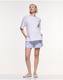 Soon Maternity - Jamie Linen Shorts