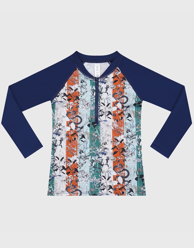 Aqua Blu Kids - Boa Long Sleeve Rash Vest - Kids