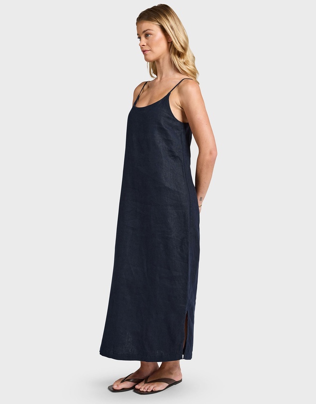 Academy Brand - Essential Linen Slip Dress