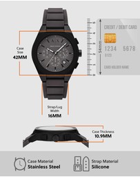 Armani Exchange - Grey Chronograph Watch