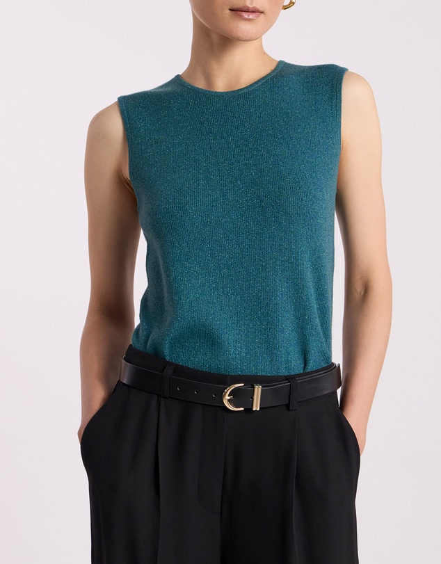 David Lawrence - Natalia Shimmer Knit Tank