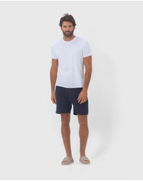 Coast Clothing - Barcelona Mens Lounge Shorts - Navy
