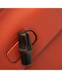 Pre-Loved by Azura Reborn - Pre-Loved Small Leather Bamboo Daily Satchel