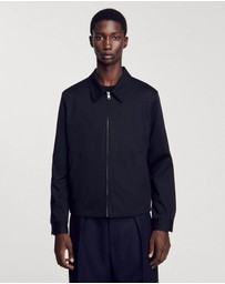 Sandro - Cotton Jacket Woven Jacket