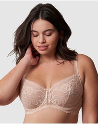 Skarlett Blue - Minx Wired Lace Balconette Bra