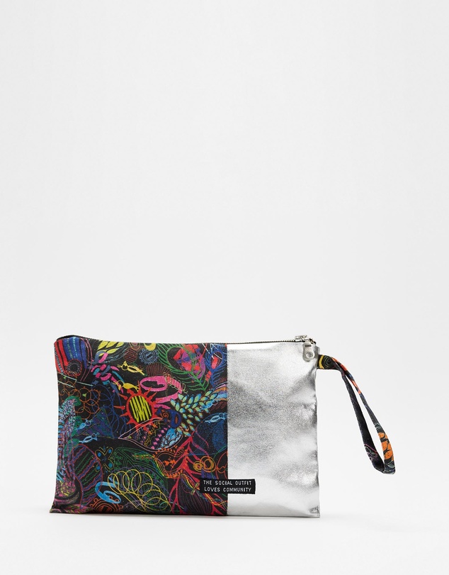 The Social Outfit - Katha Spliced Clutch