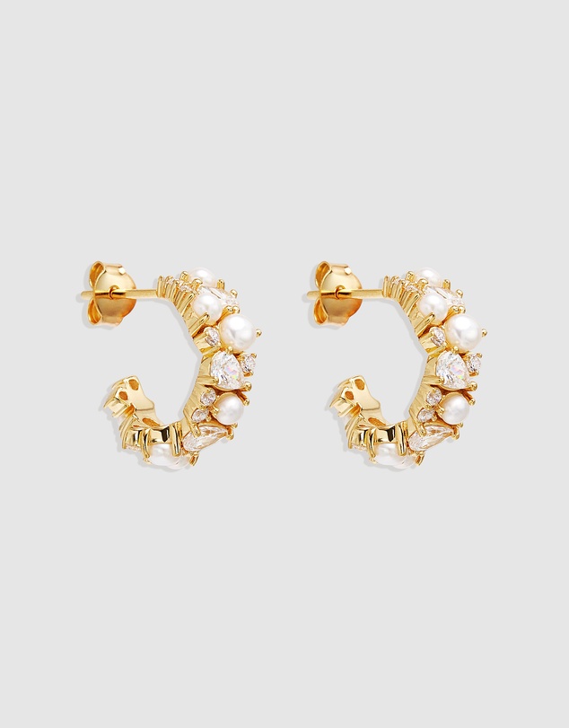 By Charlotte - Sea Foam Hoops