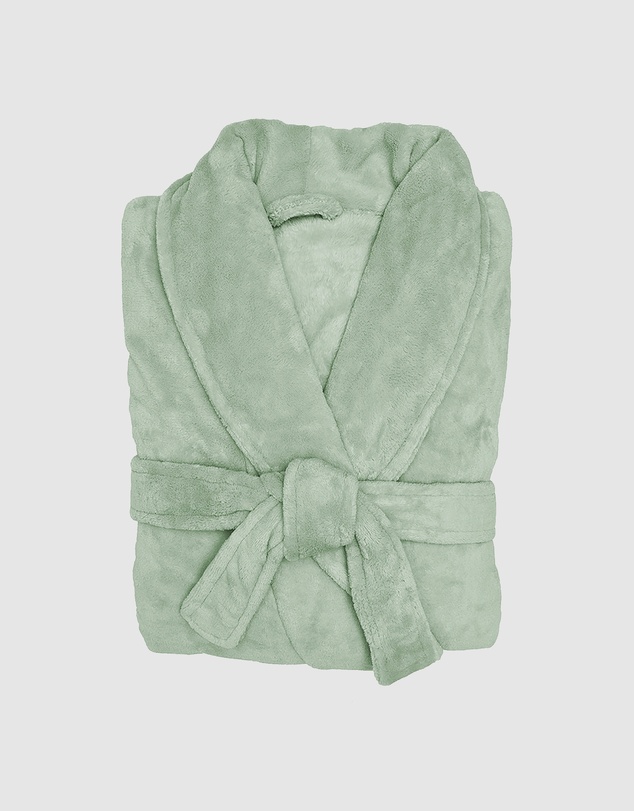 Bambury - Microplush Robe Sage