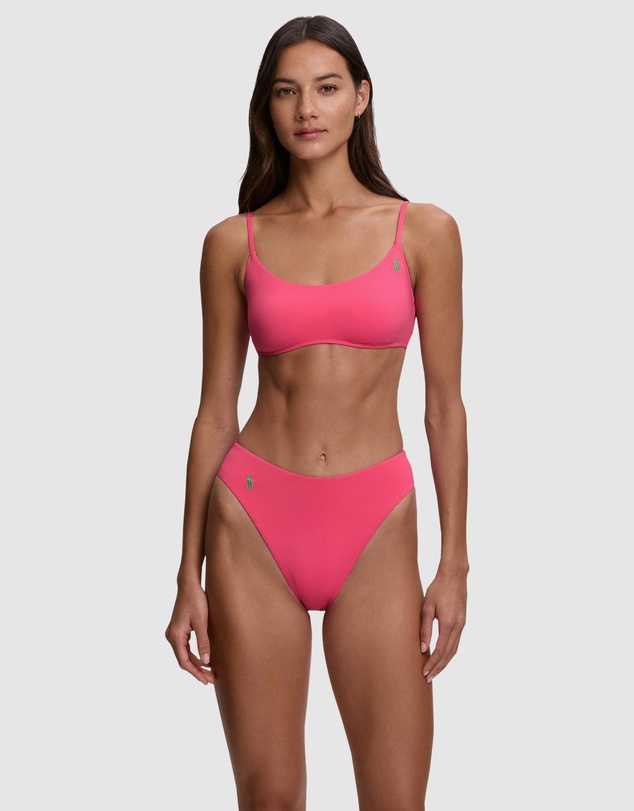 Polo Ralph Lauren - Kennedy Scooped Bikini Top with Removable Padding