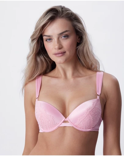 Bras N Things - Venus Push Up Bra - Dark Pink