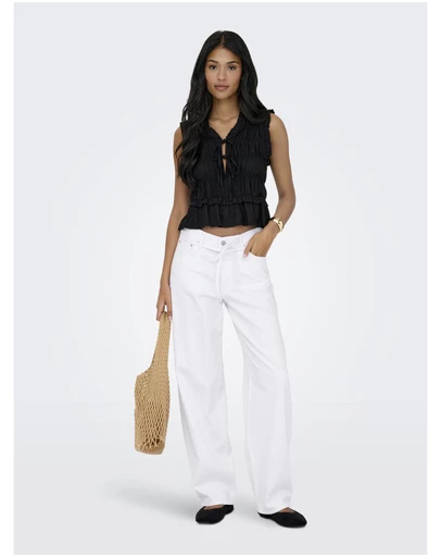 ONLY - Gianna Mid-Waist Straight Jeans