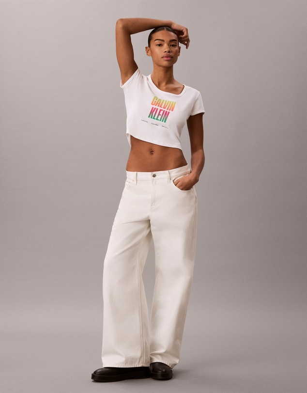 Calvin Klein Jeans - Pride Slim Scoopneck Tee