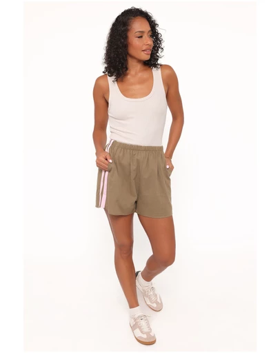 Petal & Pup - Alma Track Short - Olive