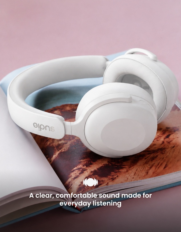Sudio - R4 - Over-Ear Bluetooth 6.0 Wireless Headphones