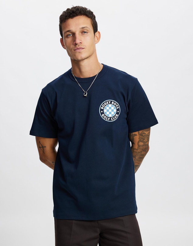 Bogey Boys - Logo Check T-Shirt