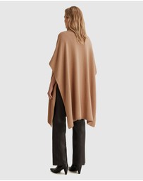 Country Road - High Neck Poncho