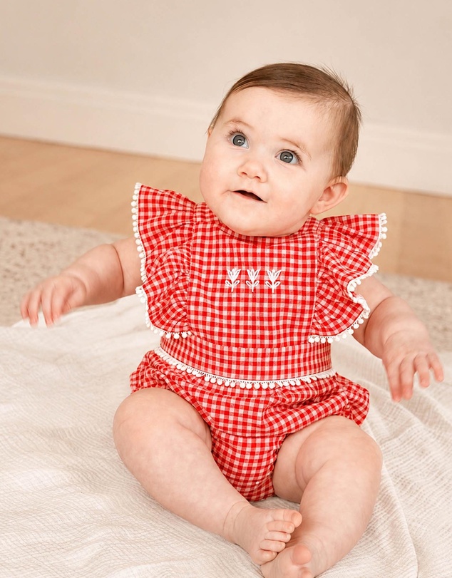 Fox & Finch - Sundae Gingham Bodysuit - Kids