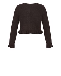 City Chic - Florence Frill Cardigan