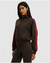 Cotton On - Funnel Neck Fleece Zip Through Sweat