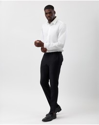 Brooksfield - Concealed Placket Tuxedo Shirt