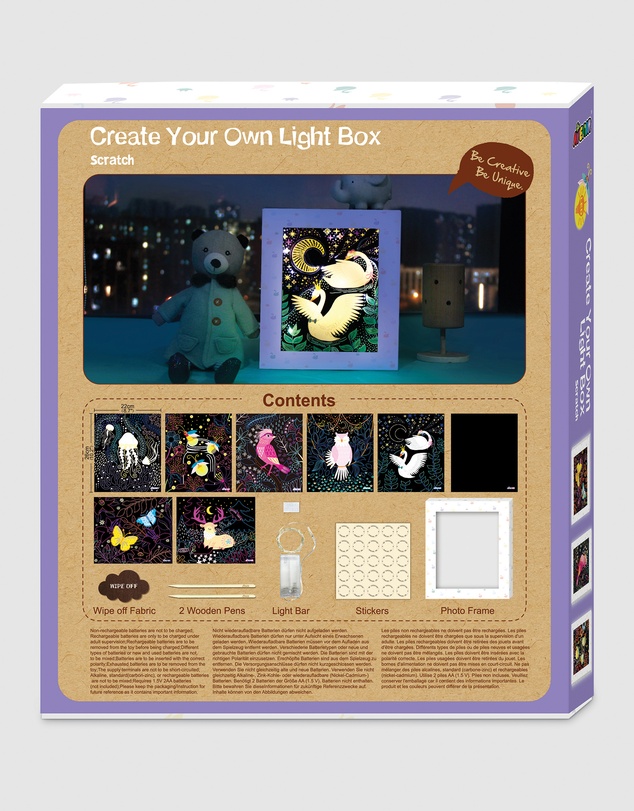 Avenir - Scratch - Creat Your own Light Box