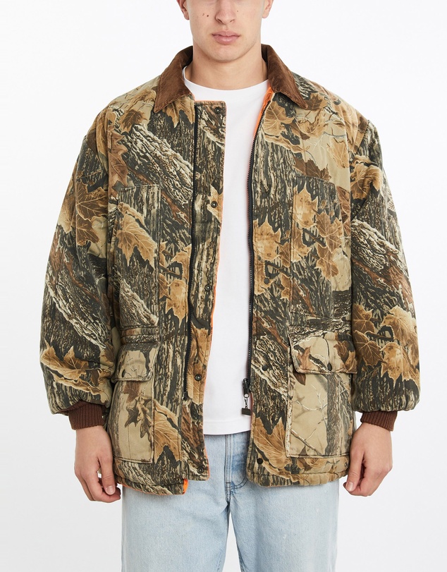 Vintage by The Real Deal - Pre Loved - Vintage 90s Realtree Camo Reversible Jacket