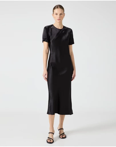 Third Form - Crush Bias Tee Midi Dress