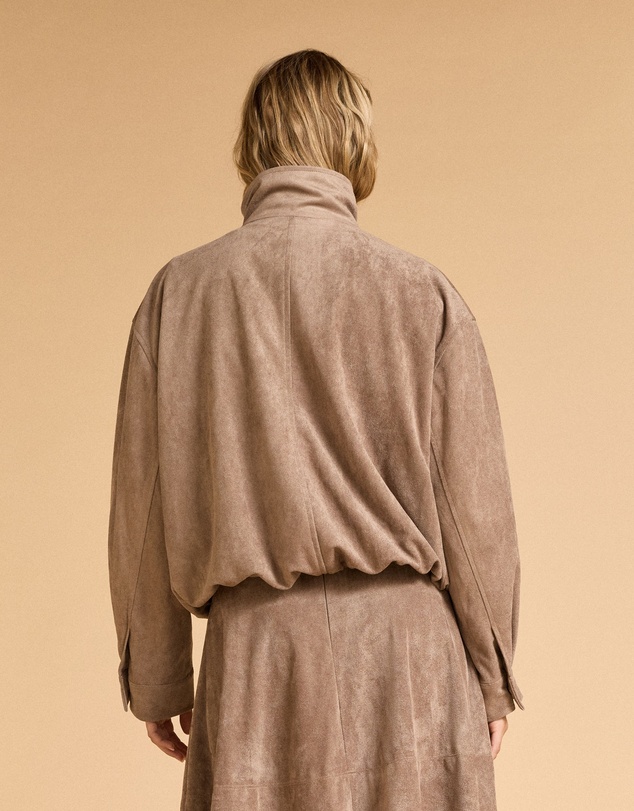 MVN - Faux Suede Bomber