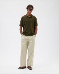 AERE - Vale Relaxed Pleated Pants